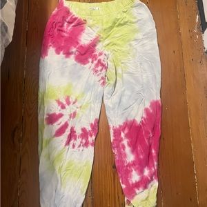 Tie dye Stateside softest fleece sweats